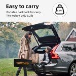 Towond 120" Portable Projector Screen with Stand