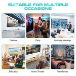 150-Inch Portable Outdoor Projector Screen - Anti-Crease