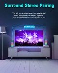Wireless Bluetooth Speaker with LED Lights & Waterproof
