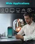 Wireless Bluetooth Speaker with LED Lights & Waterproof