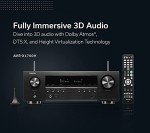 Denon AVR-X1700H 7.2 Channel AV Receiver 8K