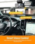 4K Dual Dash Cam with GPS and WiFi