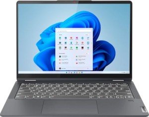 Lenovo Newest IdeaPad Flex 5i 2-in-1 Laptop,with Free Lifetime Office 2021,14" FHD+ Touchscreen, Intel Core i3-1215U,8GB RAM,256GB PCIe SSD, Blacklit Keyboard,Fingerprint Reader, Storm Grey