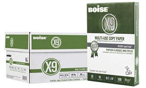 Boise Paper X-9 Multi-Use Copy Paper - 5000 Sheets