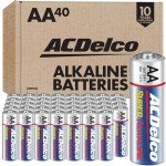 ACDelco Super Alkaline AA Batteries, 40-Pack