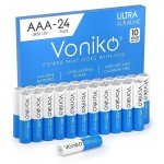 VONIKO AAA Alkaline Batteries - 24 Pack
