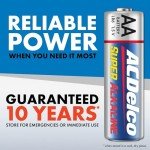 ACDelco Super Alkaline AA Batteries, 40-Pack