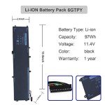 BE•SELL 97WH Laptop Battery for Dell XPS/Precision