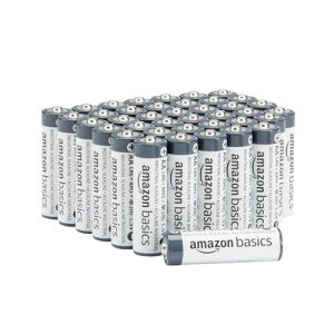 Amazon Basics AA Alkaline Batteries - 40 Pack