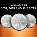Duracell 2032 Lithium Coin Battery - 4 Pack