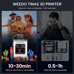 WEEDO Mini 3D Printer for Kids and Beginners