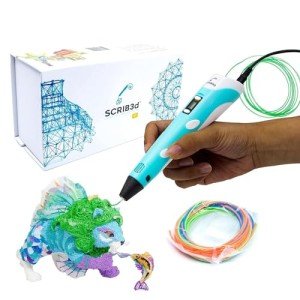 3D Printing Pen P1 with Filament and Stencils