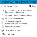 HP OfficeJet Pro 9730e Wireless All-in-One Printer