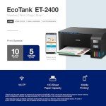 Epson EcoTank ET-2400 Wireless All-in-One Supertank Printer