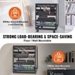 VEVOR 12U Open Frame Server Rack with Casters