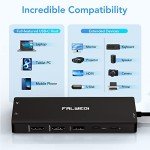 14-in-1 USB-C Docking Station with Dual Monitors