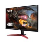 Acer Nitro KG241Y Sbiip 23.8” Full HD (1920 x 1080) VA Gaming Monitor | AMD FreeSync Premium Technology | 165Hz Refresh Rate | 1ms (VRB) | ZeroFrame Design | 1 x Display Port 1.2 & 2 x HDMI 2.0,Black