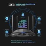 Tenda AC1200 Dual Band WiFi Router with App
