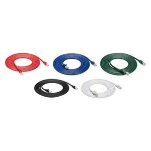 10ft Cat6 High-Speed Ethernet Patch Cable - 5 Pack
