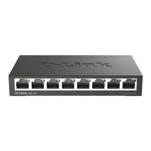 D-Link 8 Port Gigabit Ethernet Switch - Fanless