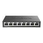 D-Link 8 Port Gigabit Ethernet Switch - Fanless
