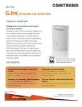 Comtrend 1.2 Gbps Powerline Ethernet Adapter