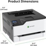 Lexmark CS331dw Wireless Color Laser Printer