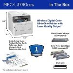 Brother MFC-L3780CDW Wireless Color All-in-One Printer