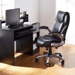 Amazon Basics High-Back Ergonomic Office Chair, Black