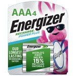 Energizer Rechargeable AAA Batteries, 4-Pack