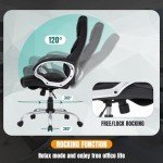 Ergonomic Rolling Desk Chair with Lumbar Support