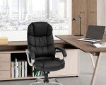 Adjustable Ergonomic Executive Office Chair - Black