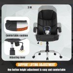 Ergonomic Rolling Desk Chair with Lumbar Support