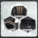 Ergonomic Rolling Desk Chair with Lumbar Support