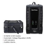 CyberPower 750VA AVR UPS System with 12 Outlets