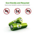 EBL 10 Pack Rechargeable AAA Batteries 1100mAh