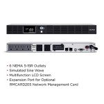 CyberPower OR500LCDRM1U LCD UPS, 500VA, 6 Outlets