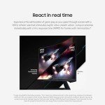 SAMSUNG 32-Inch Odyssey G55C Series QHD 1000R Curved Gaming Monitor, 1ms(MPRT), HDR10, 165Hz, AMD Radeon FreeSync, Eye Care, LS32CG550ENXZA, 2024