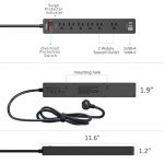 6 Ft Yintar Power Strip with USB Ports