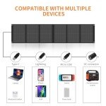Keshoyal 60W Foldable Solar Panel for Camping