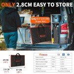 DOKIO 220W Portable Foldable Solar Panel Kit