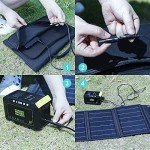 MARBERO 30W Foldable Solar Panel Charger for Camping