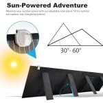 200W Portable 12V Foldable Solar Panel