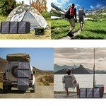 MARBERO 30W Foldable Solar Panel Charger for Camping