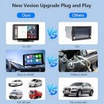 7" HD Portable Car Stereo with Apple CarPlay