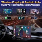 9" Wireless CarPlay & Android Auto Screen
