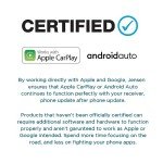 JENSEN 7-Inch Apple CarPlay Android Auto Stereo
