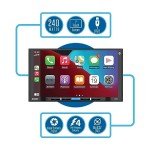 JENSEN 7-Inch Apple CarPlay Android Auto Stereo