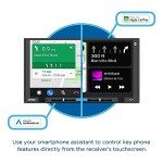 JENSEN 7-Inch Apple CarPlay Android Auto Stereo