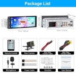 6.9" Touchscreen Car Stereo with Apple Carplay & Android Auto